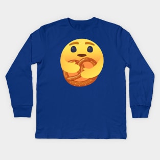 Pretzel Lover Kids Long Sleeve T-Shirt